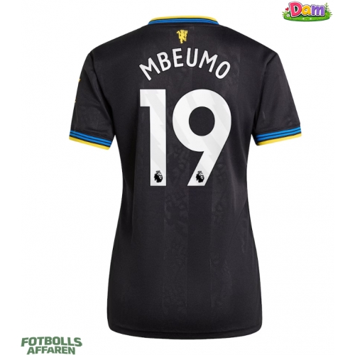 Manchester United Bryan Mbeumo #19 Tredje Tröja Kvinnor 2025-26 Kortärmad